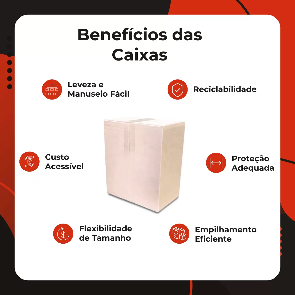 25 Caixas Correios, Sedex/pac 30x25x15 Ft 4826-25 Fortebox - Imagem 3