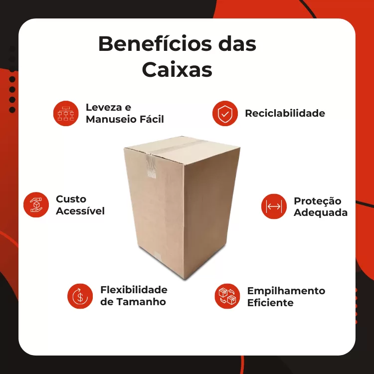 10 Caixas De Mudança 30x30x45 Ft 9221-10 Fortebox - Imagem 3