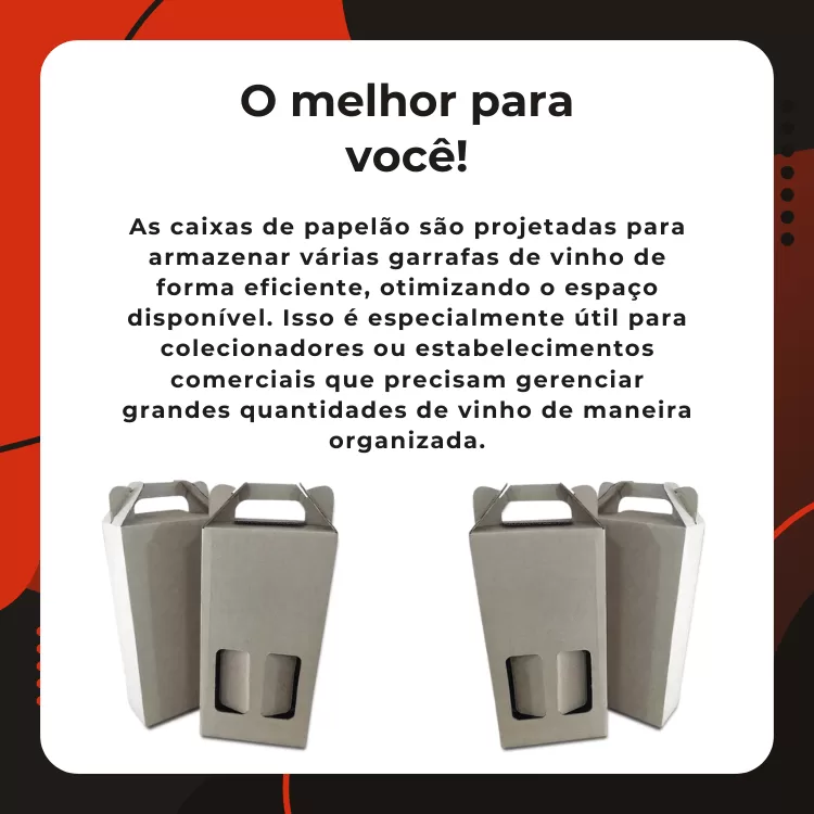 25 Caixas Papelão Vinho, Cerveja De 2 Unid - Fortebox - Imagem 4