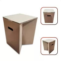 Fortebox - Banqueta de papelão (1)